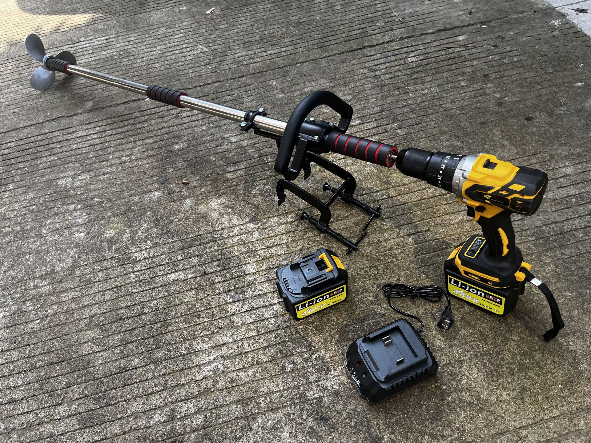 Electric Drill Manual Propelle - Fishing Kayak Trolling Motor のレビューと価格