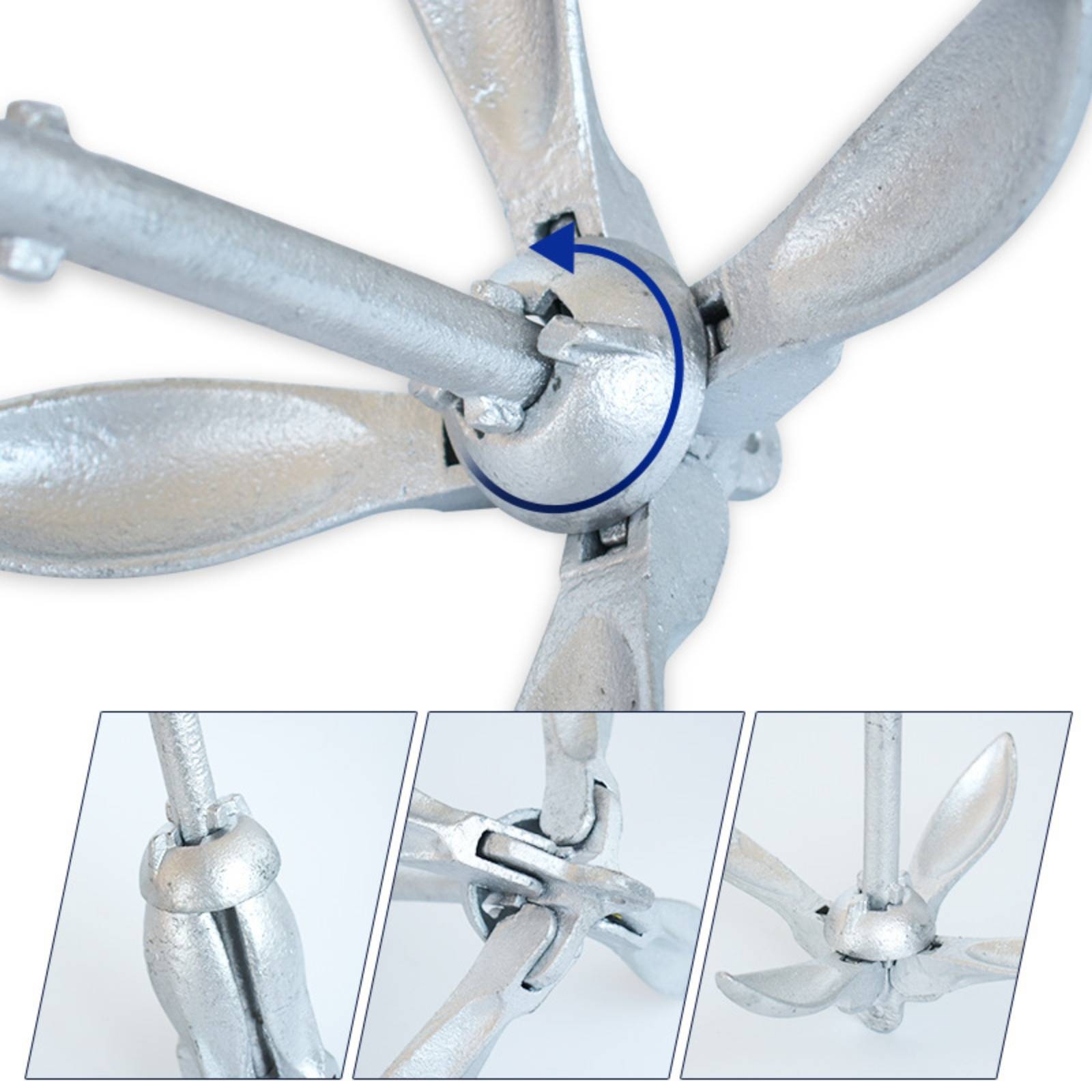 1.5 Kg Boat Anchor Rope Set Sp - Fishing Kayak Anchor のレビューと価格