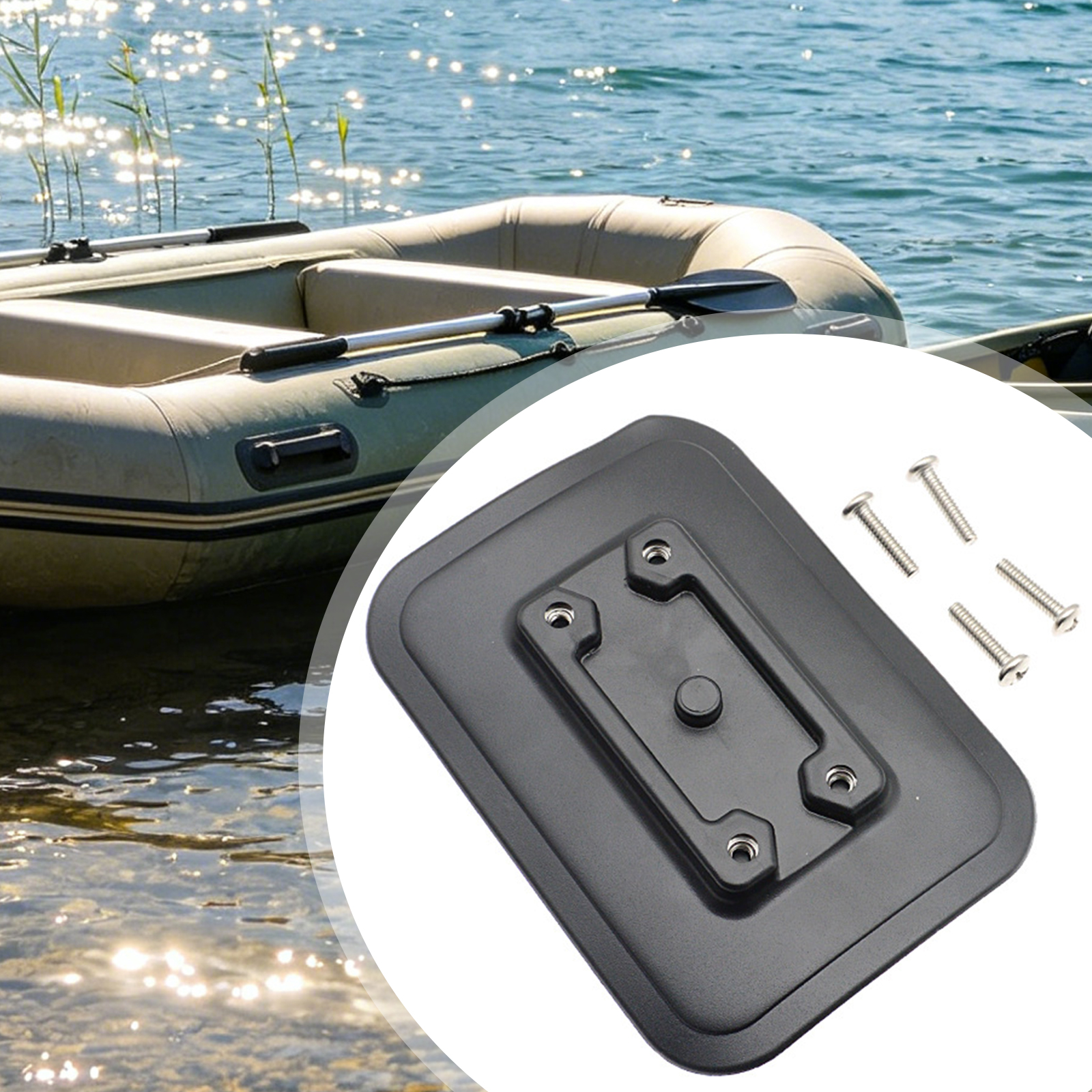 1 Set Inflatable Boat Fishing  - Fishing Kayak Fish Finder Mount のレビューと価格
