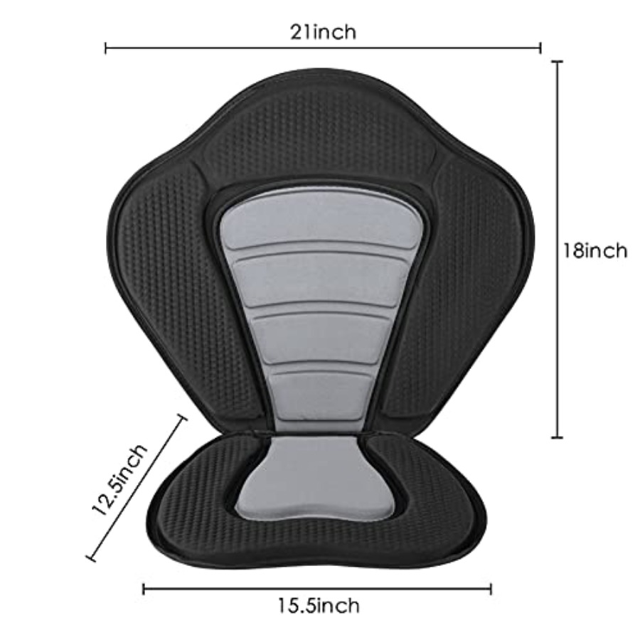 Deluxe Padded Kayak Seat with  - Fishing Kayak Storage Bag のレビューと価格