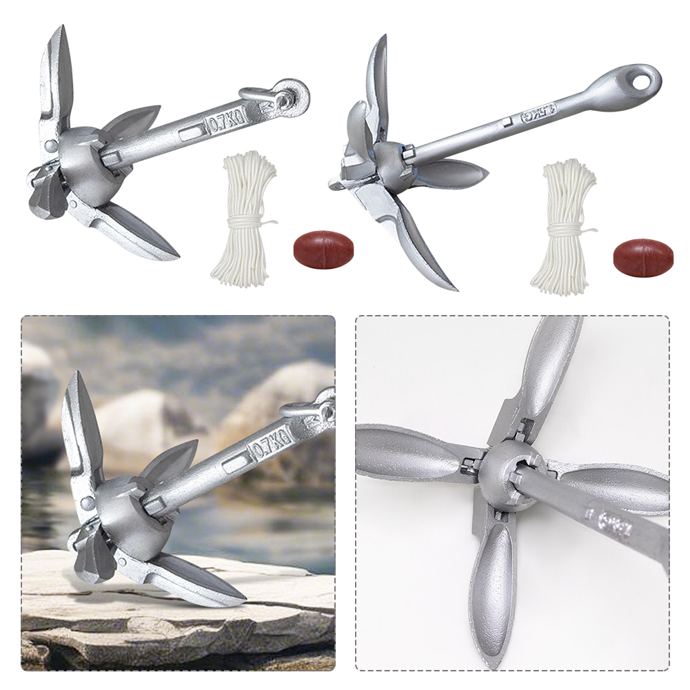 0.7/1.5KG Grapnel Anchor with  - Fishing Kayak Anchor のレビューと価格