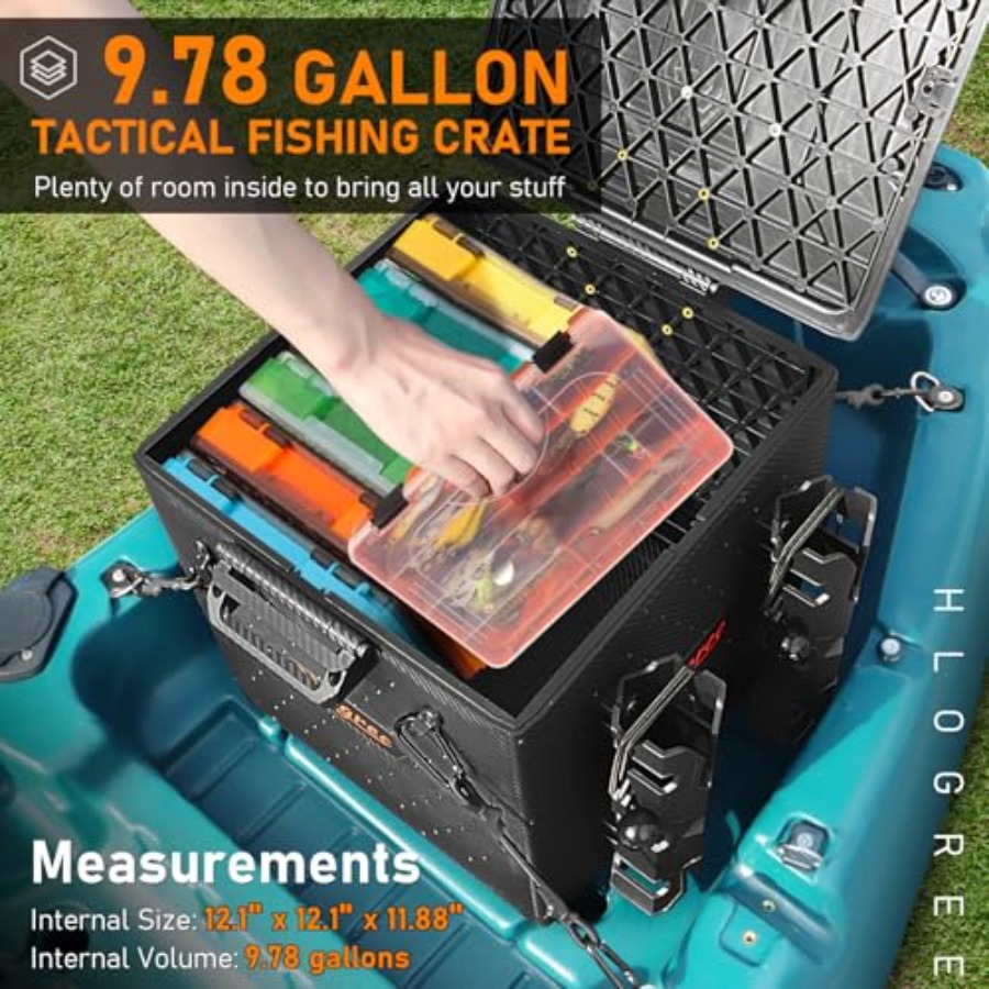 FlexCrate Kayak Fishing Crate  - Fishing Kayak Crate のレビューと価格