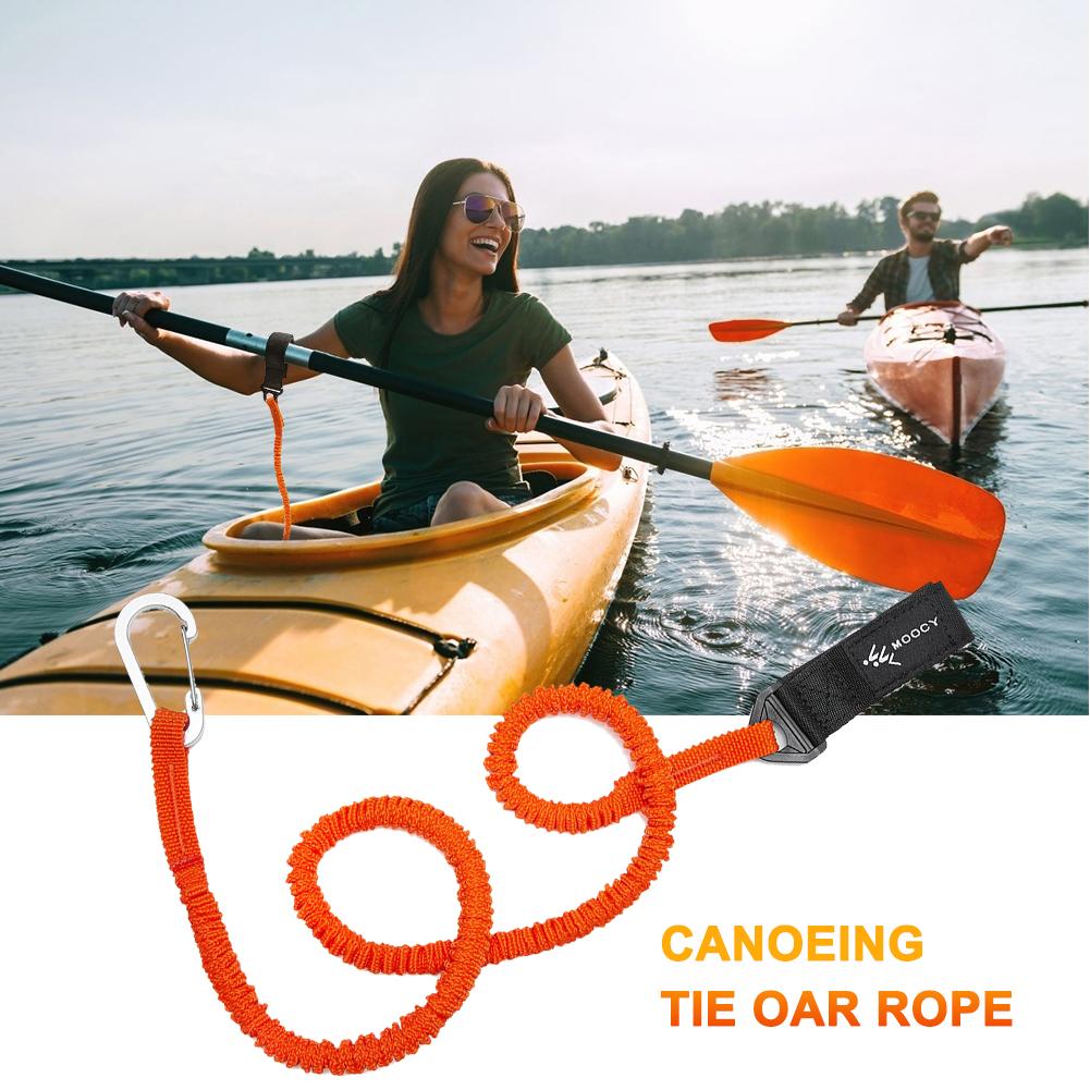 5-1PCS Elastic Kayak Canoe Pad - Fishing Kayak Paddle Leash のレビューと価格