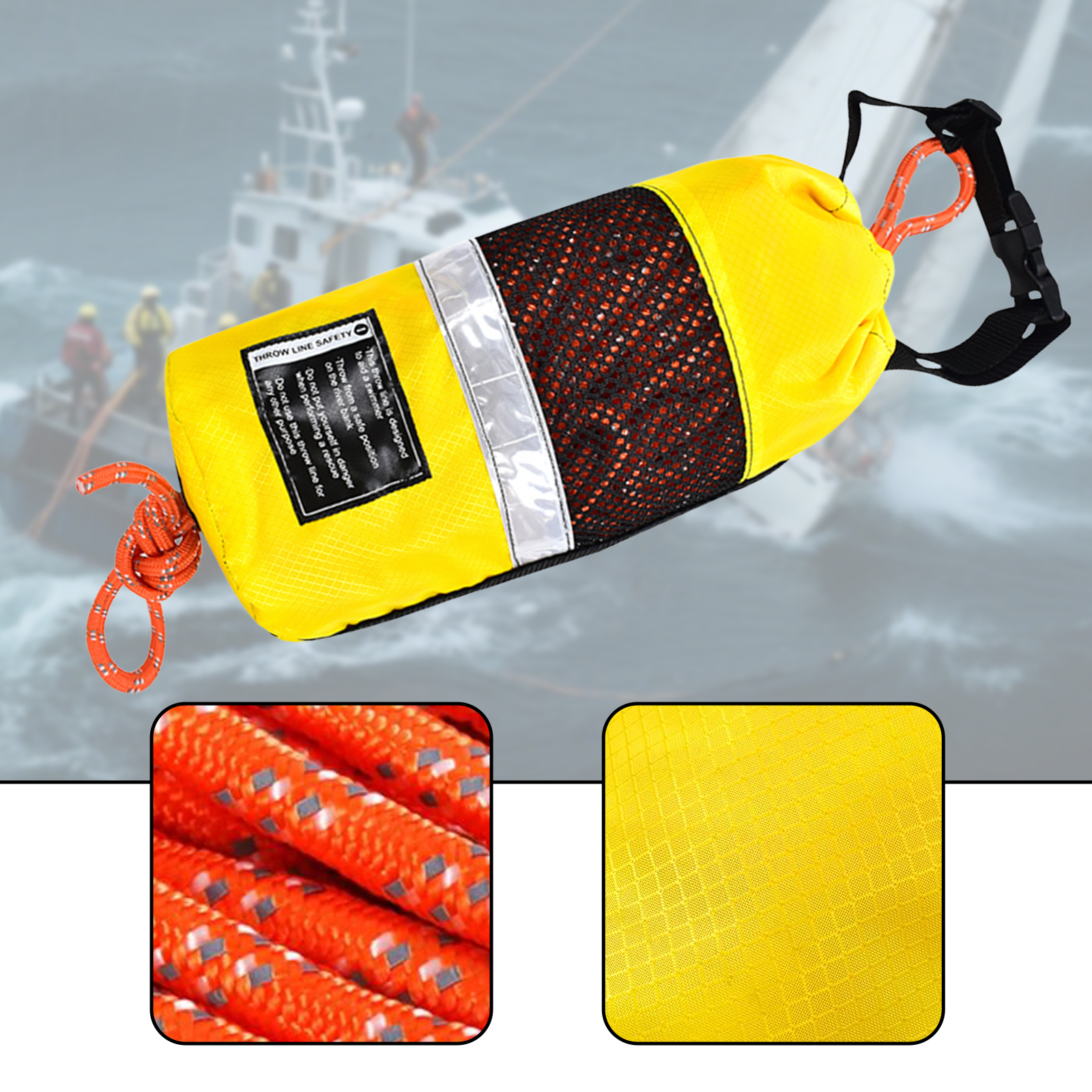Throw Bag for Water Rescue Mar - Fishing Kayak Crate のレビューと価格