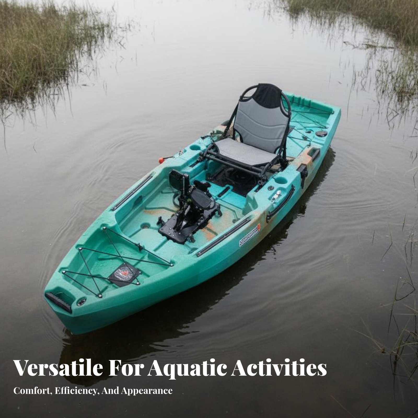 Pedal Drive Fishing Boat Folda - Fishing Kayak Inflatable のレビューと価格