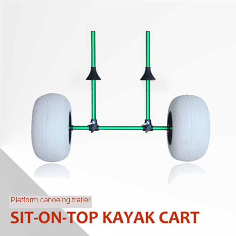Foldable Upright Kayak Trailer - Fishing Kayak Cart のレビューと価格