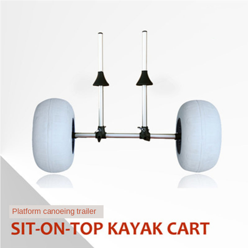 Foldable Upright Kayak Trailer - Fishing Kayak Cart のレビューと価格