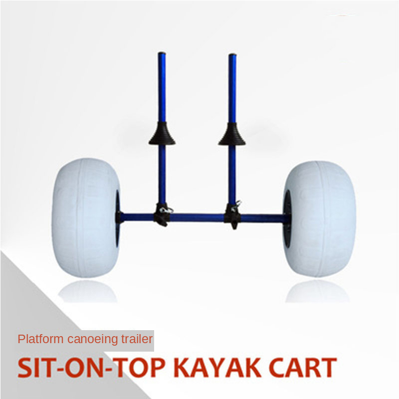 Foldable Upright Kayak Trailer - Fishing Kayak Cart のレビューと価格