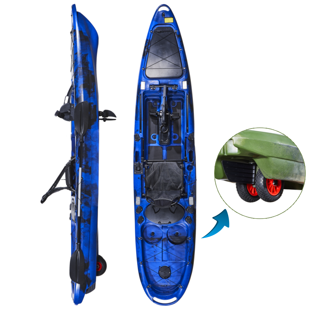 LSF 13ft One-Person Pedal Driv - Fishing Kayak Seat のレビューと価格
