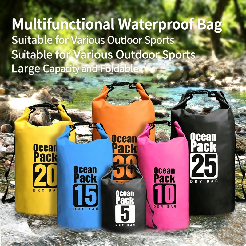 Swimming Waterproof Dry Bag 5L - Fishing Kayak Storage Bag のレビューと価格