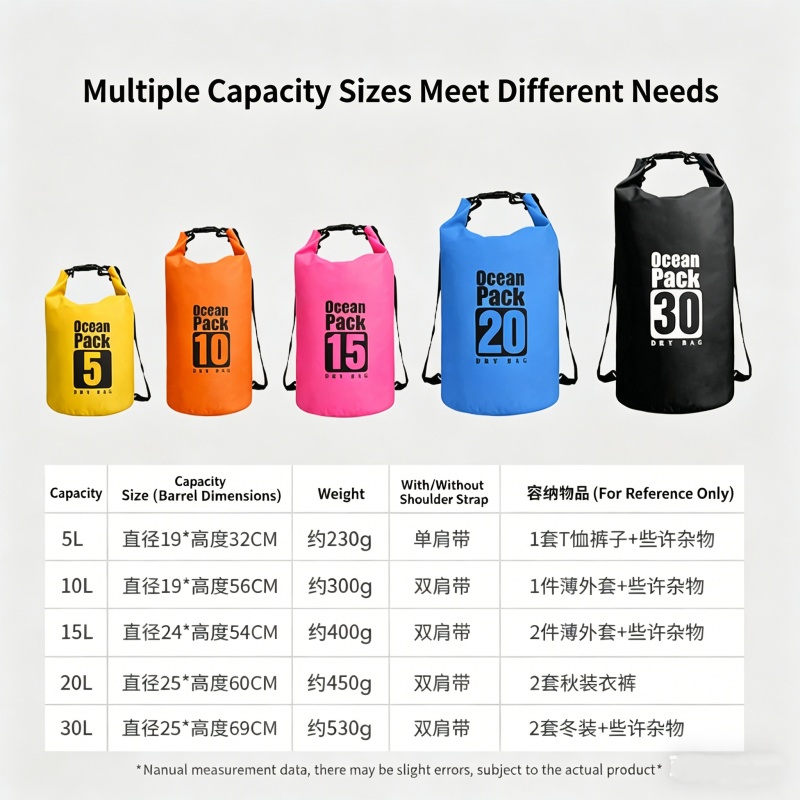 Swimming Waterproof Dry Bag 5L - Fishing Kayak Storage Bag のレビューと価格
