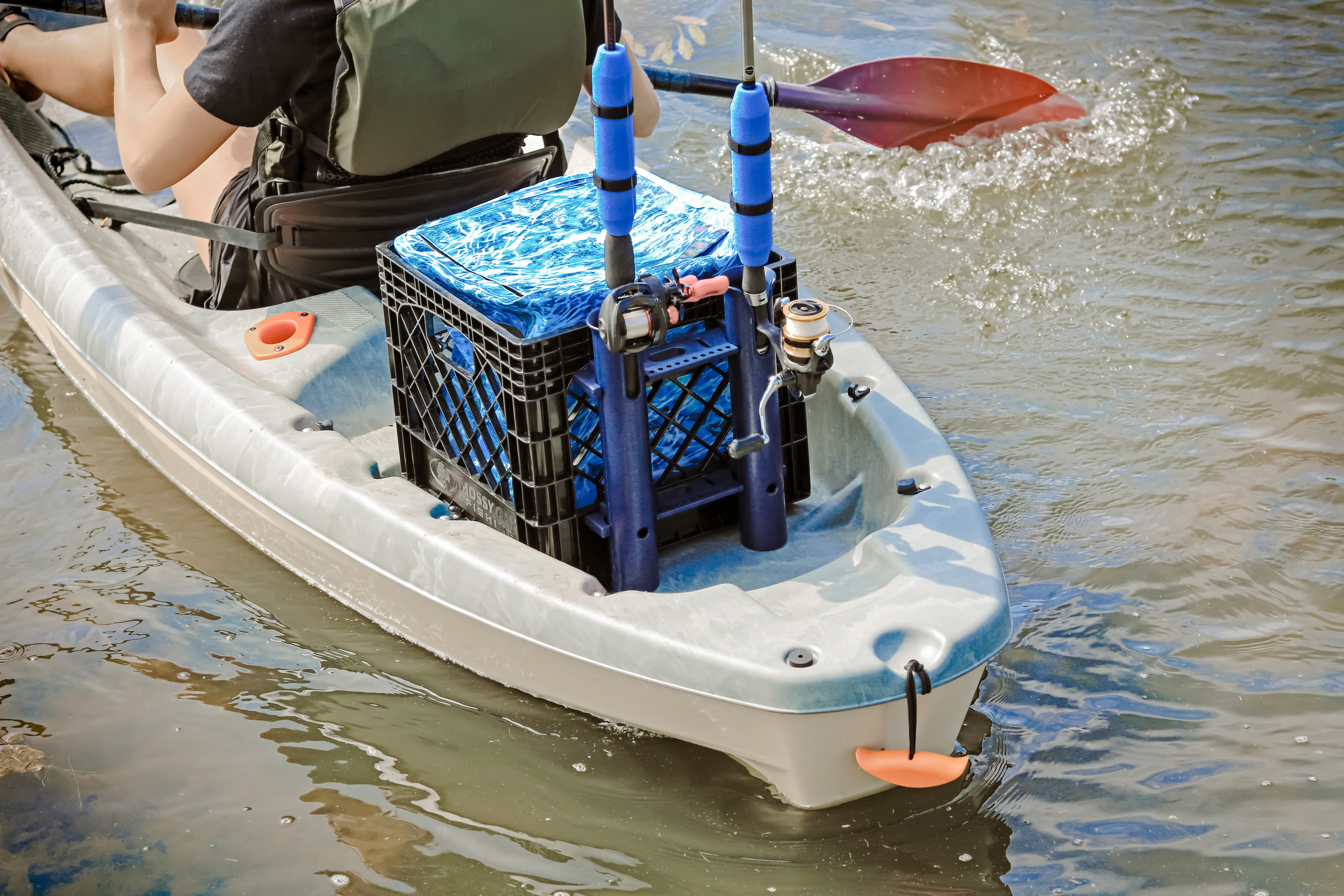Kayak Storage Crate with Dry B - Fishing Kayak Crate のレビューと価格