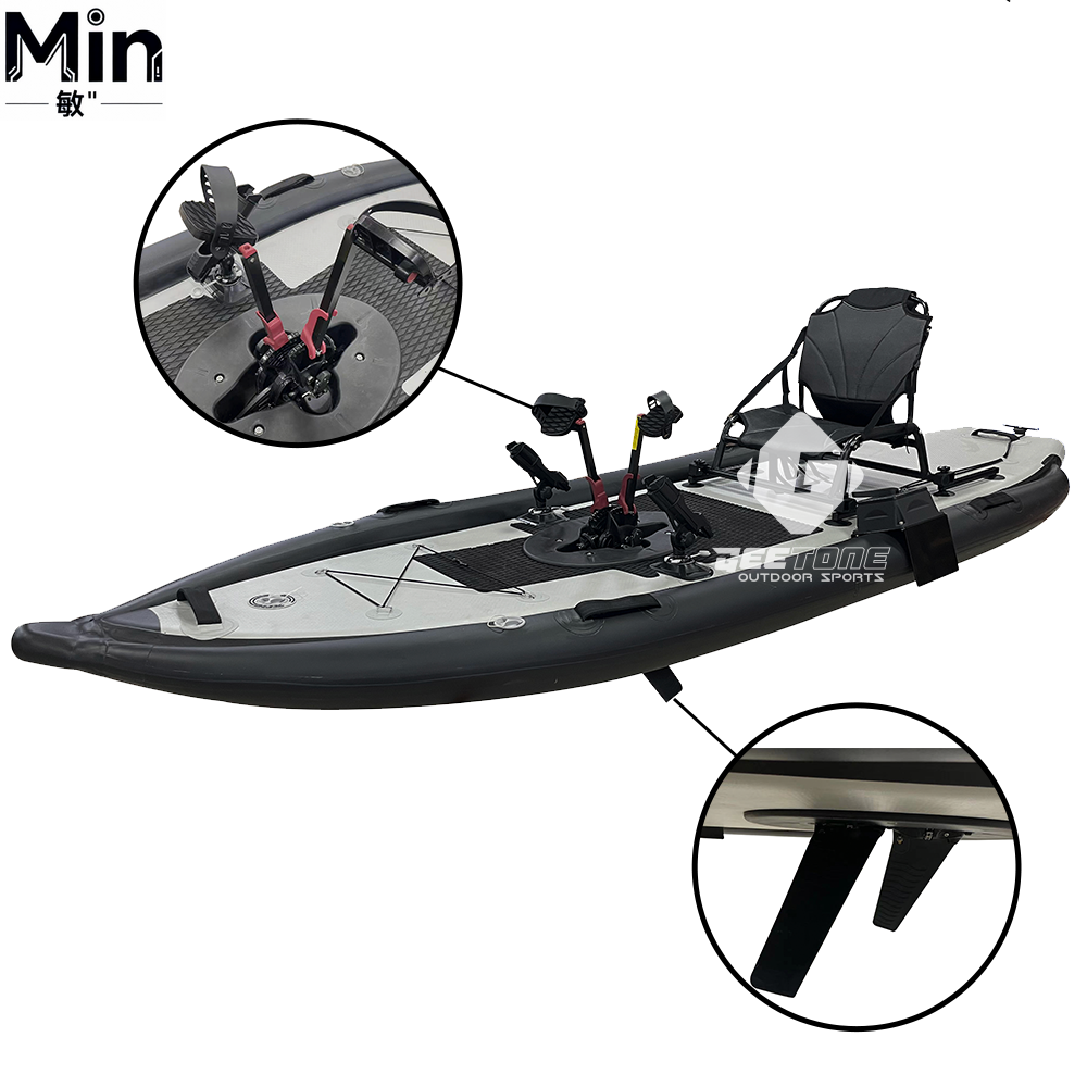 1000D PVC Inflatable Pedal Dri - Fishing Kayak Pedal Drive のレビューと価格
