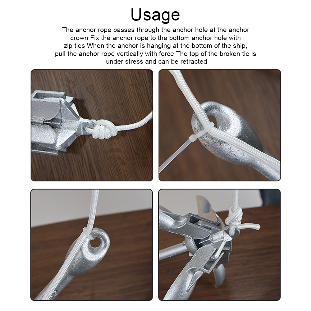 0.7KG 1.5KG Grapnel Anchor wit - Fishing Kayak Anchor のレビューと価格