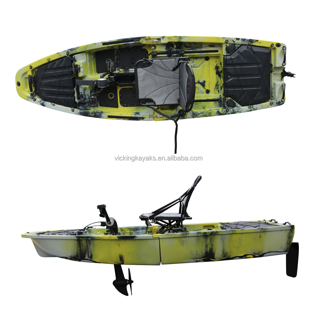 14ft Modular Propeller Pedal D - Fishing Kayak Seat のレビューと価格
