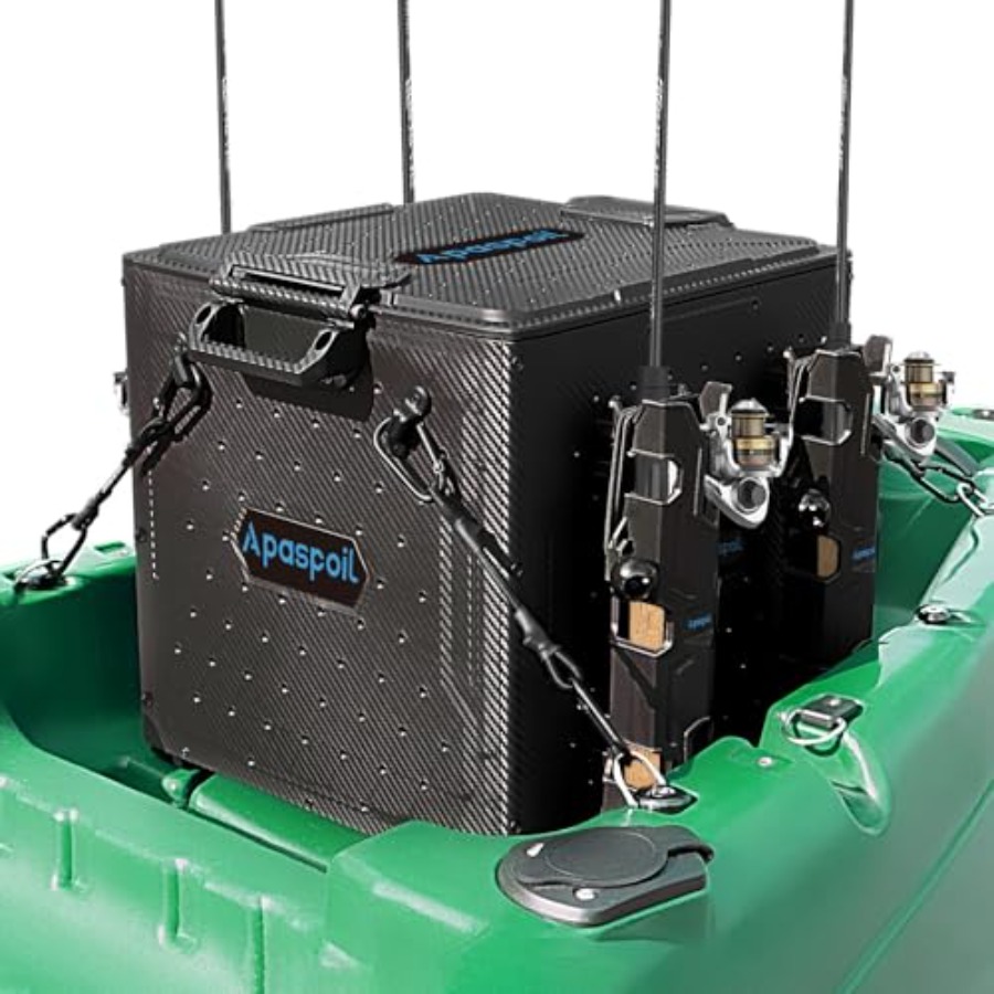 Kayak Fishing Crate with 4 Rod - Fishing Kayak Crate のレビューと価格