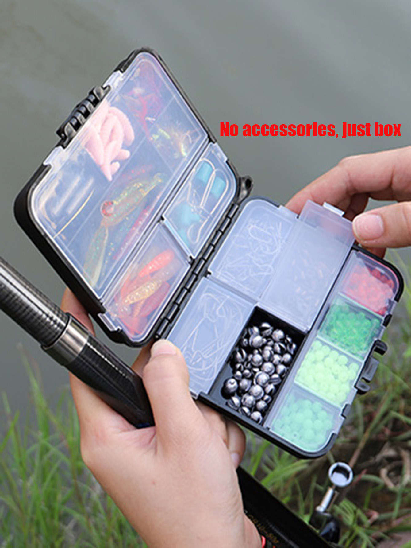 Small Tackle Box Organizer Min - Fishing Kayak Crate のレビューと価格