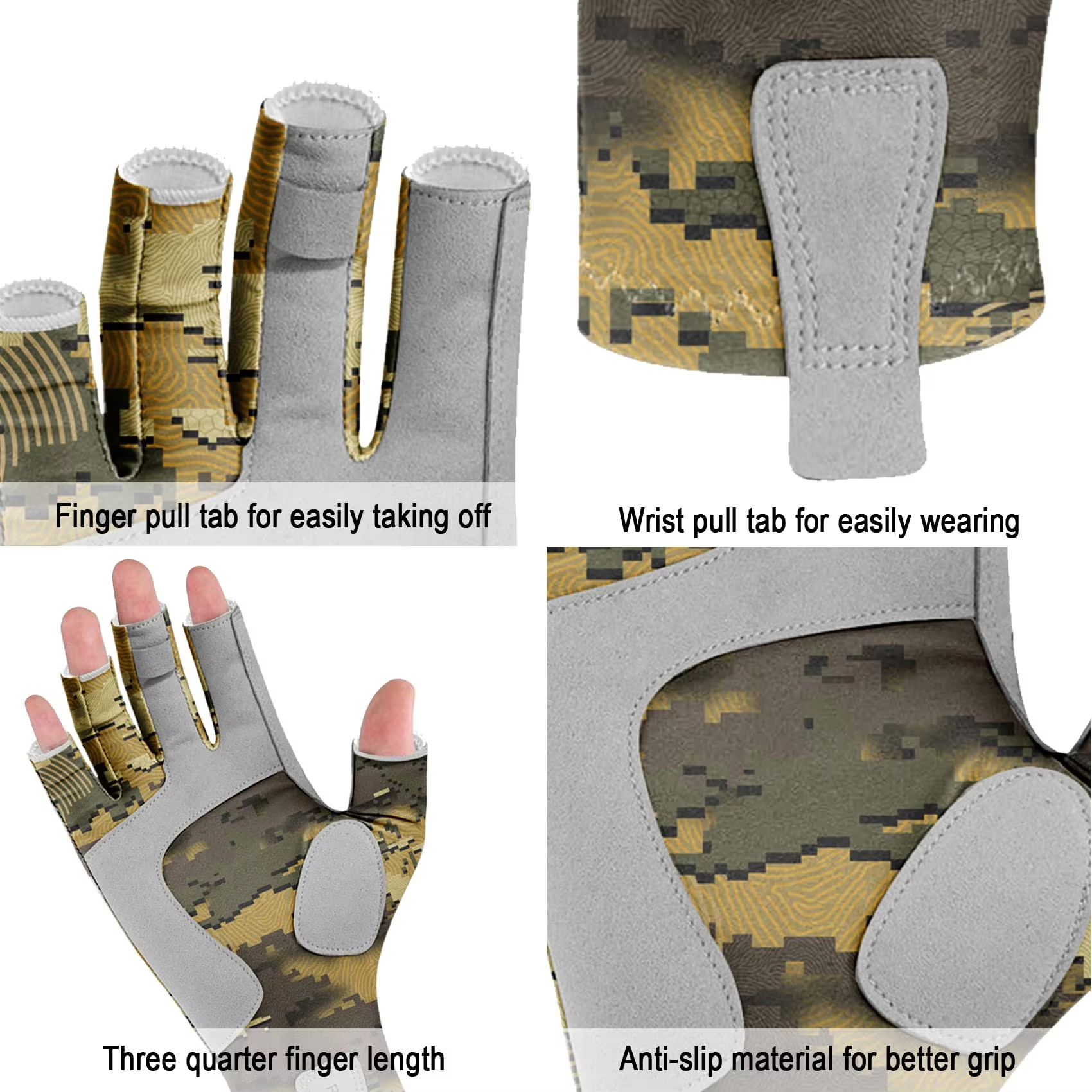 Aventik Fingerless Fishing Glo - Fishing Kayak Sit On Top のレビューと価格