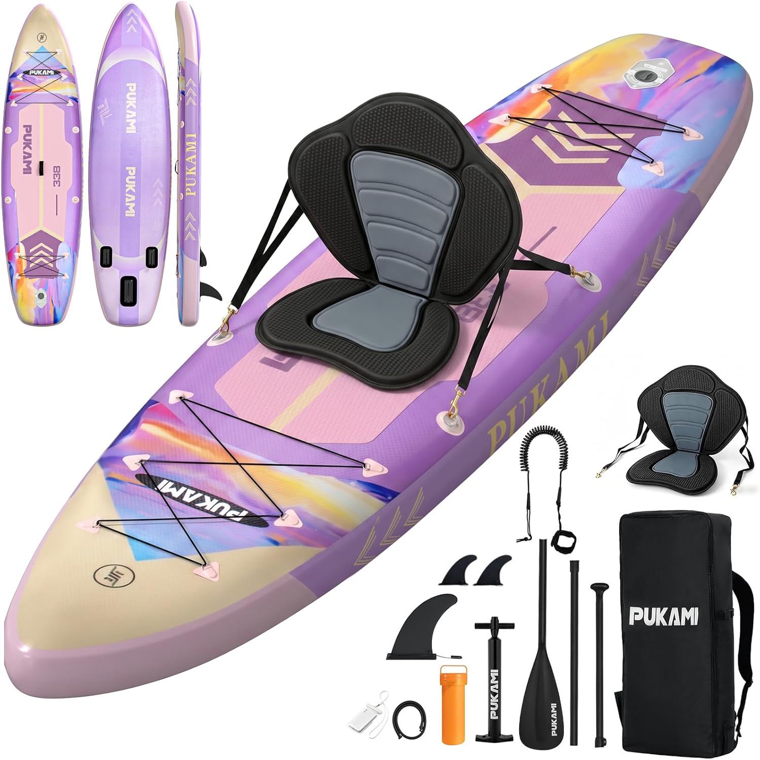 Extra Wide Inflatable Stand Up - Fishing Kayak Seat のレビューと価格
