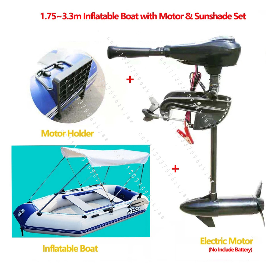 1.75~3.3m Inflatable Boat with - Fishing Kayak Inflatable のレビューと価格