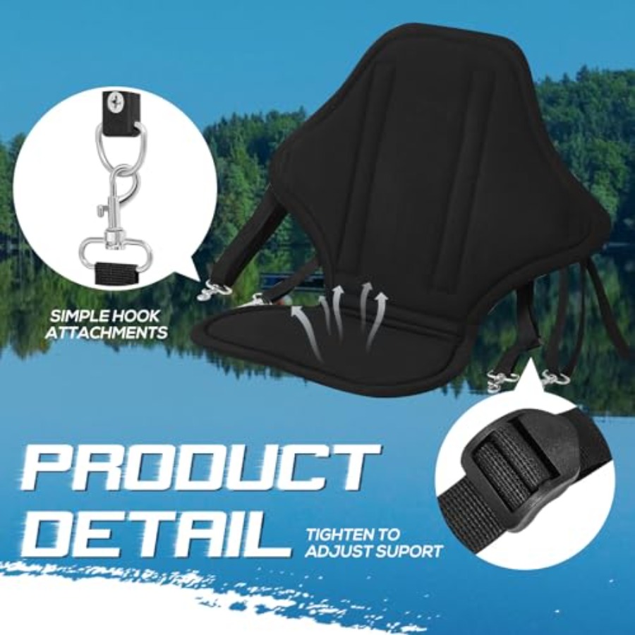 Pack Padded Kayak Seat Fishing - Fishing Kayak Storage Bag のレビューと価格