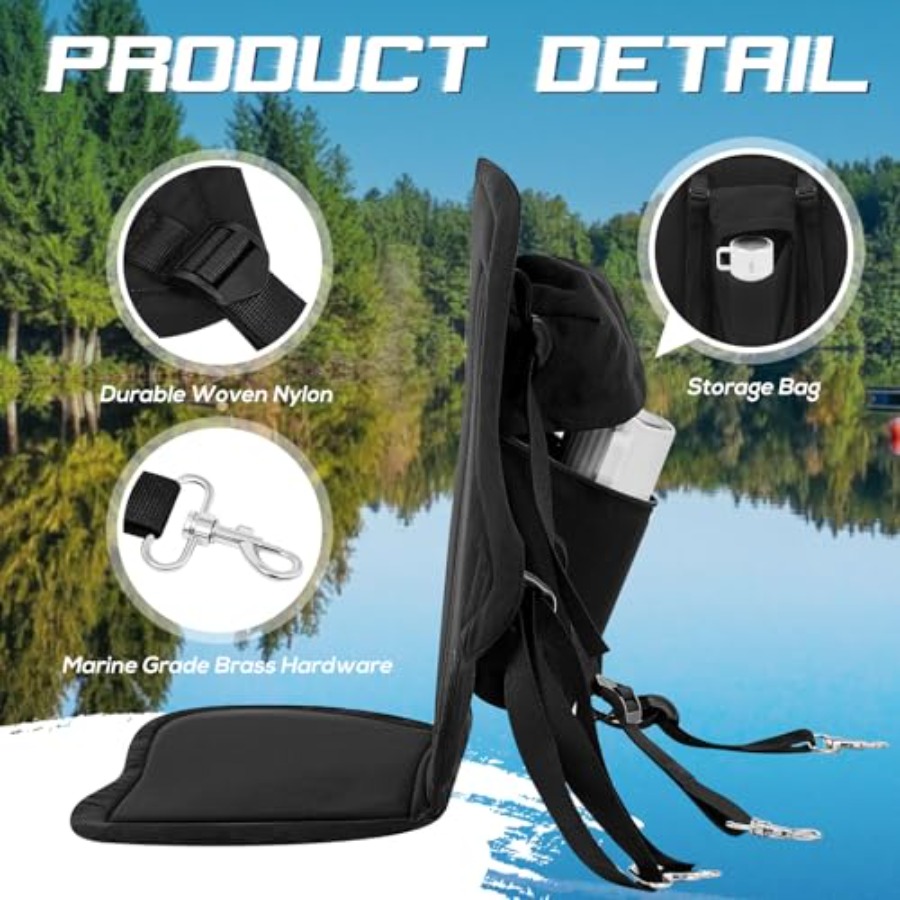 Pack Padded Kayak Seat Fishing - Fishing Kayak Storage Bag のレビューと価格