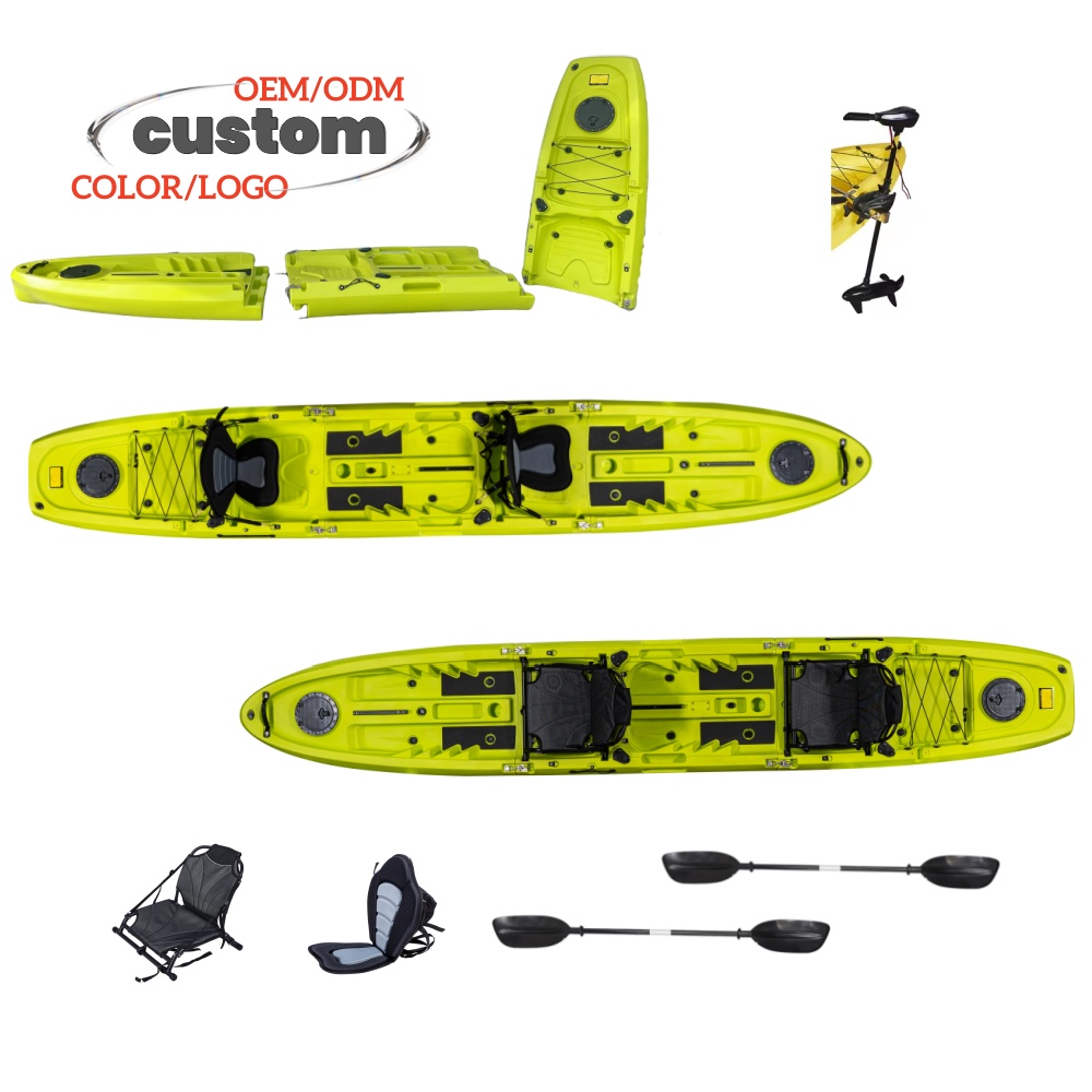 New Modular Tandem Double Sit- - Fishing Kayak Paddle のレビューと価格