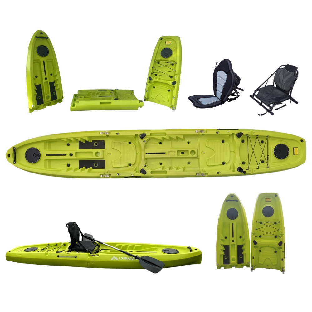 New Modular Tandem Double Sit- - Fishing Kayak Paddle のレビューと価格